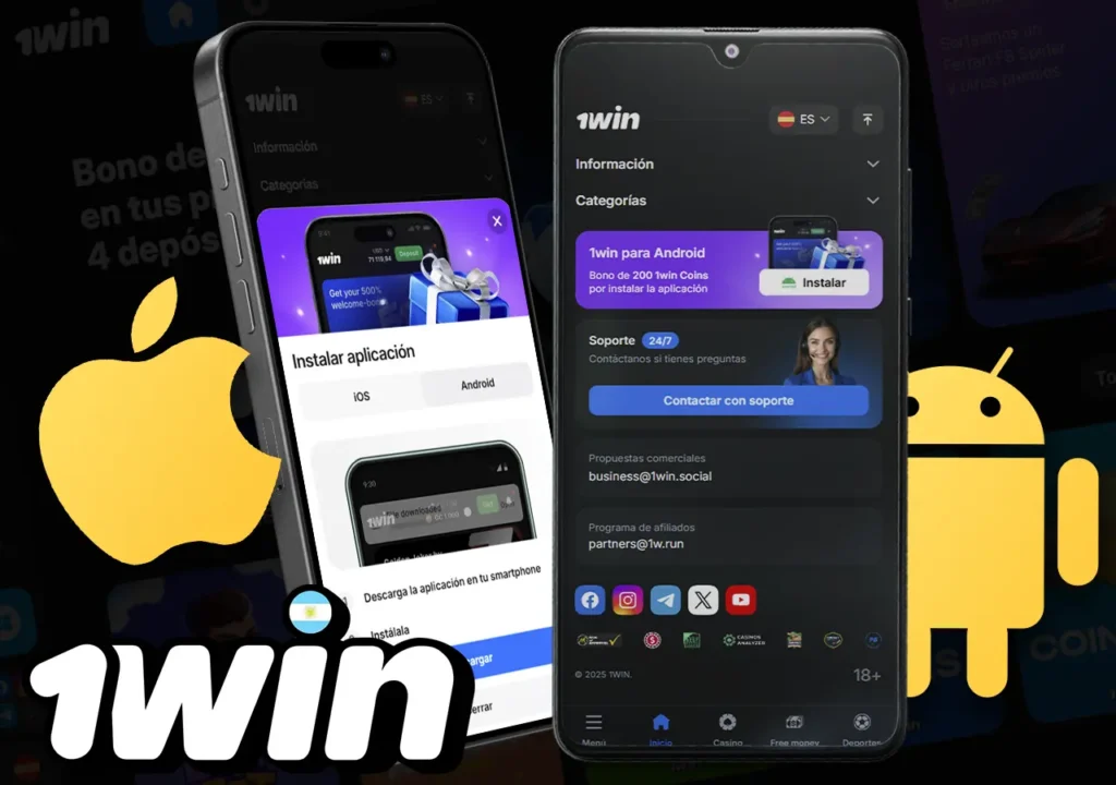 App Móvil de 1win